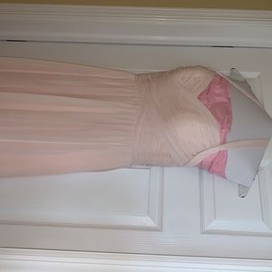 Beautiful blush pink gown